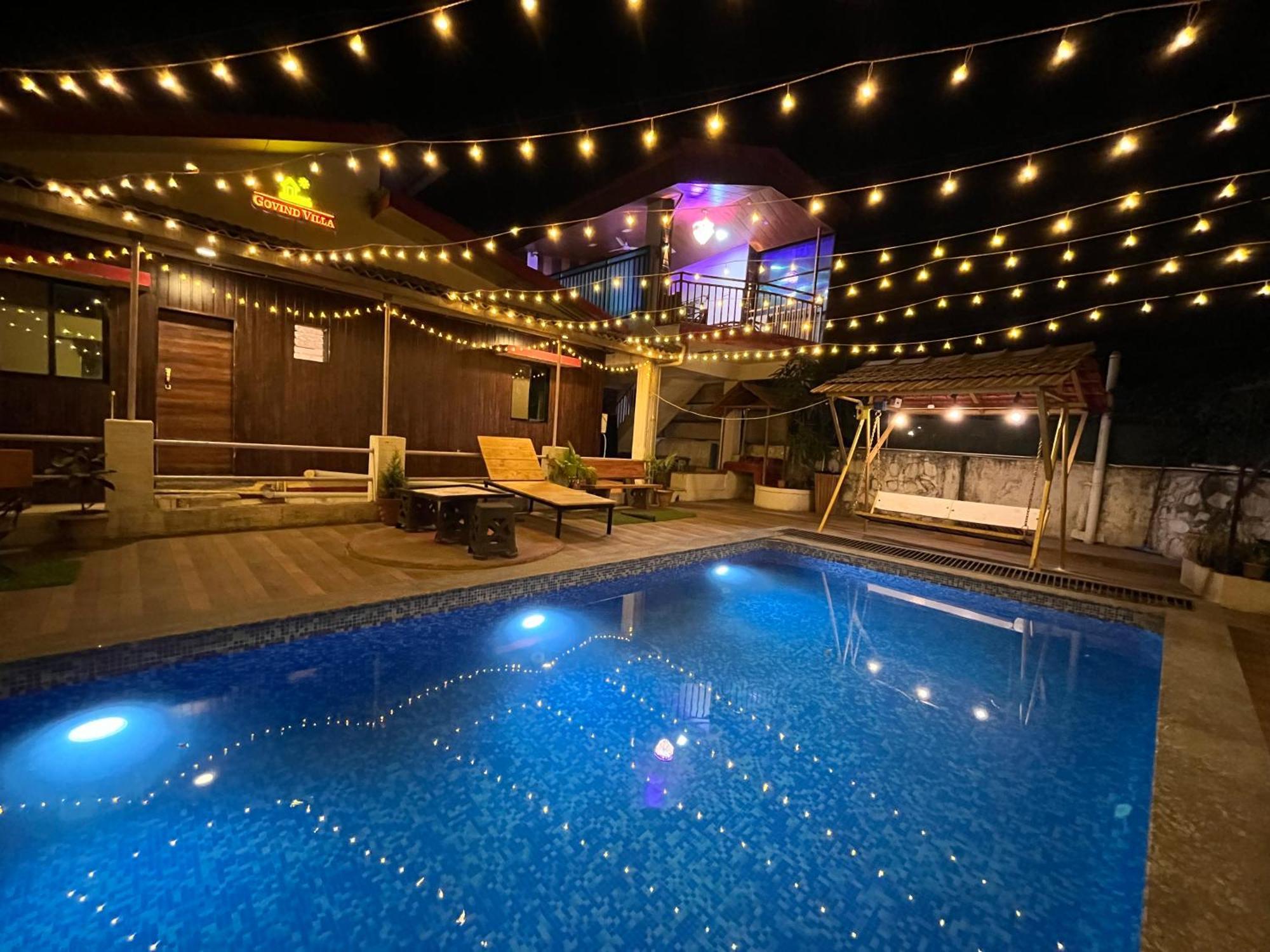 Govind Villa - 3Bhk Penthouse Suite With Pool Splash Lonavala Luaran gambar